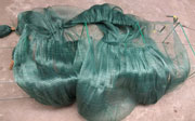 finless eel landing cast net mesh